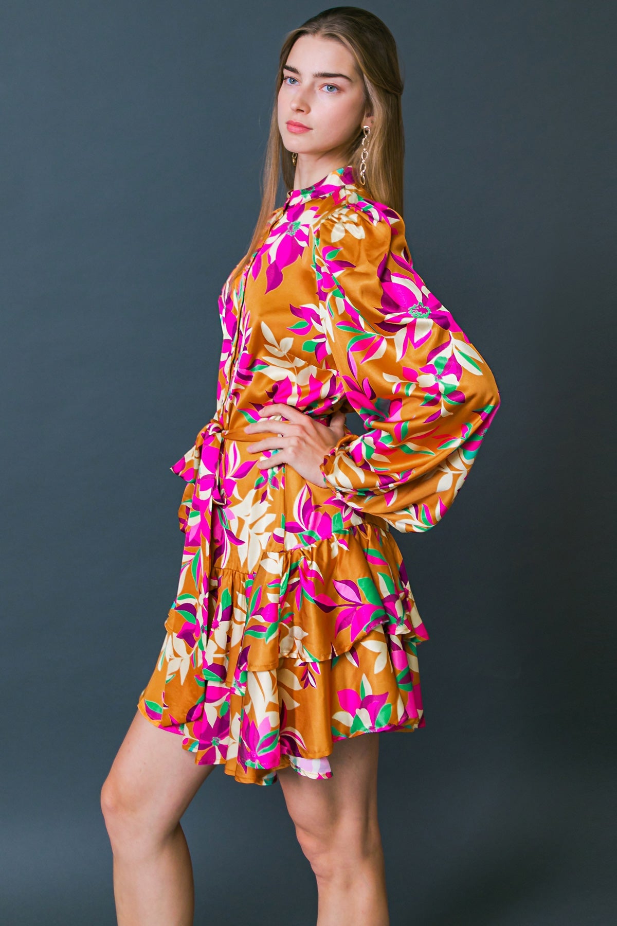 VESTIDO MINI TEJIDO "CREE EN MÍ"