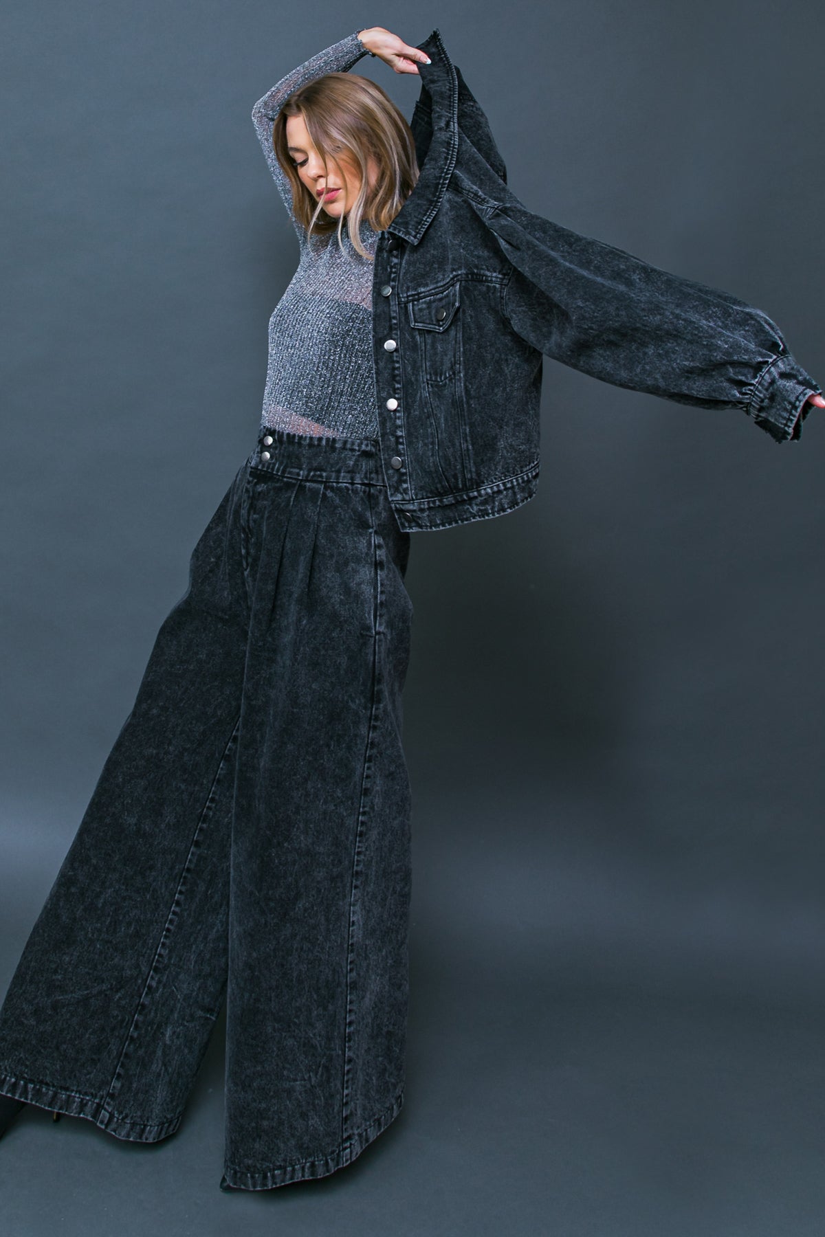 SEE YOU GO DENIM JACKET - MaraFormigone
