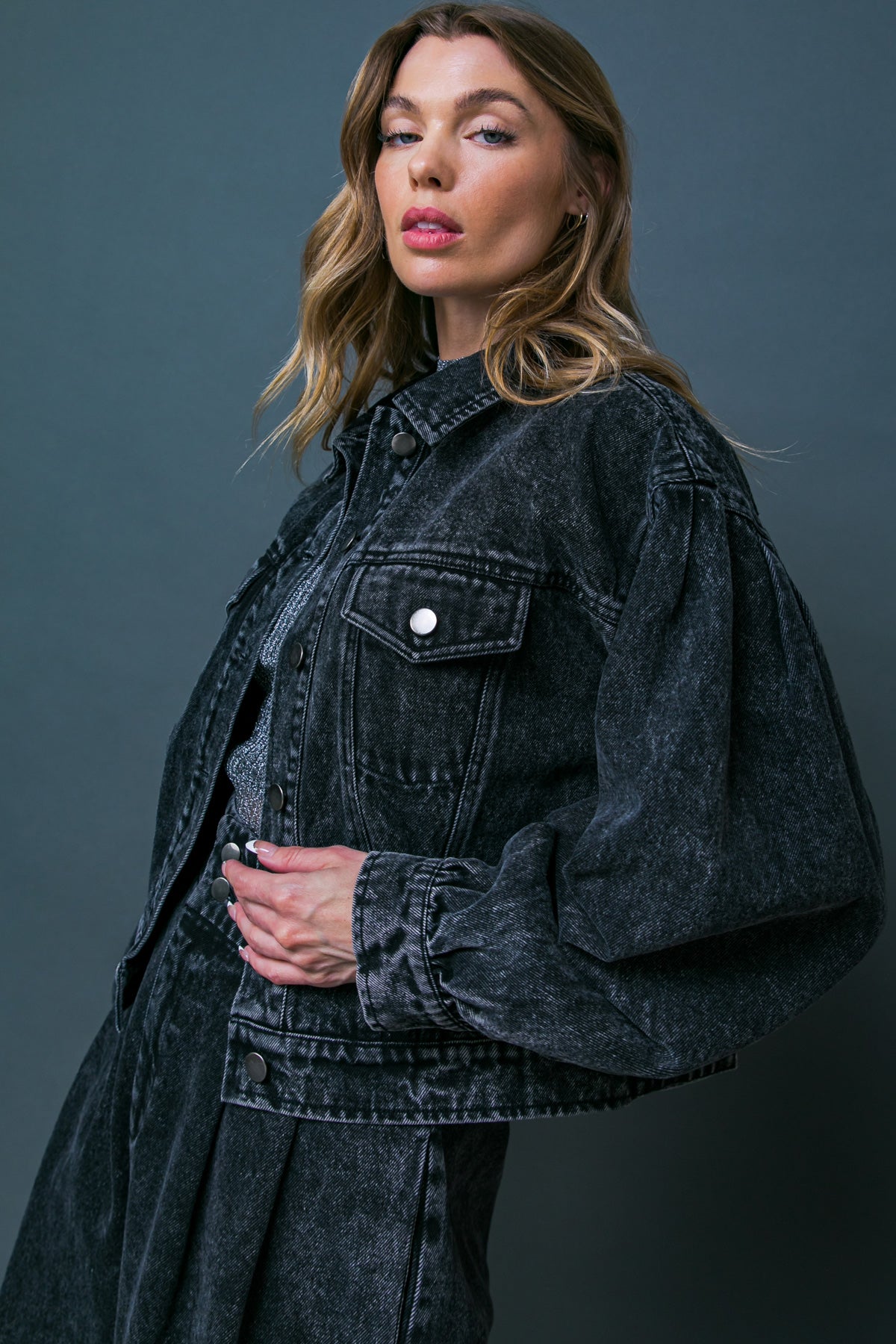 SEE YOU GO DENIM JACKET - MaraFormigone