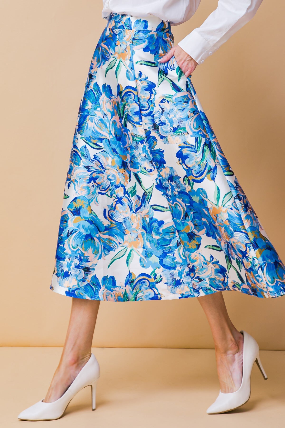 LIMITLESS RADIANCE WOVEN SKIRT - MaraFormigone