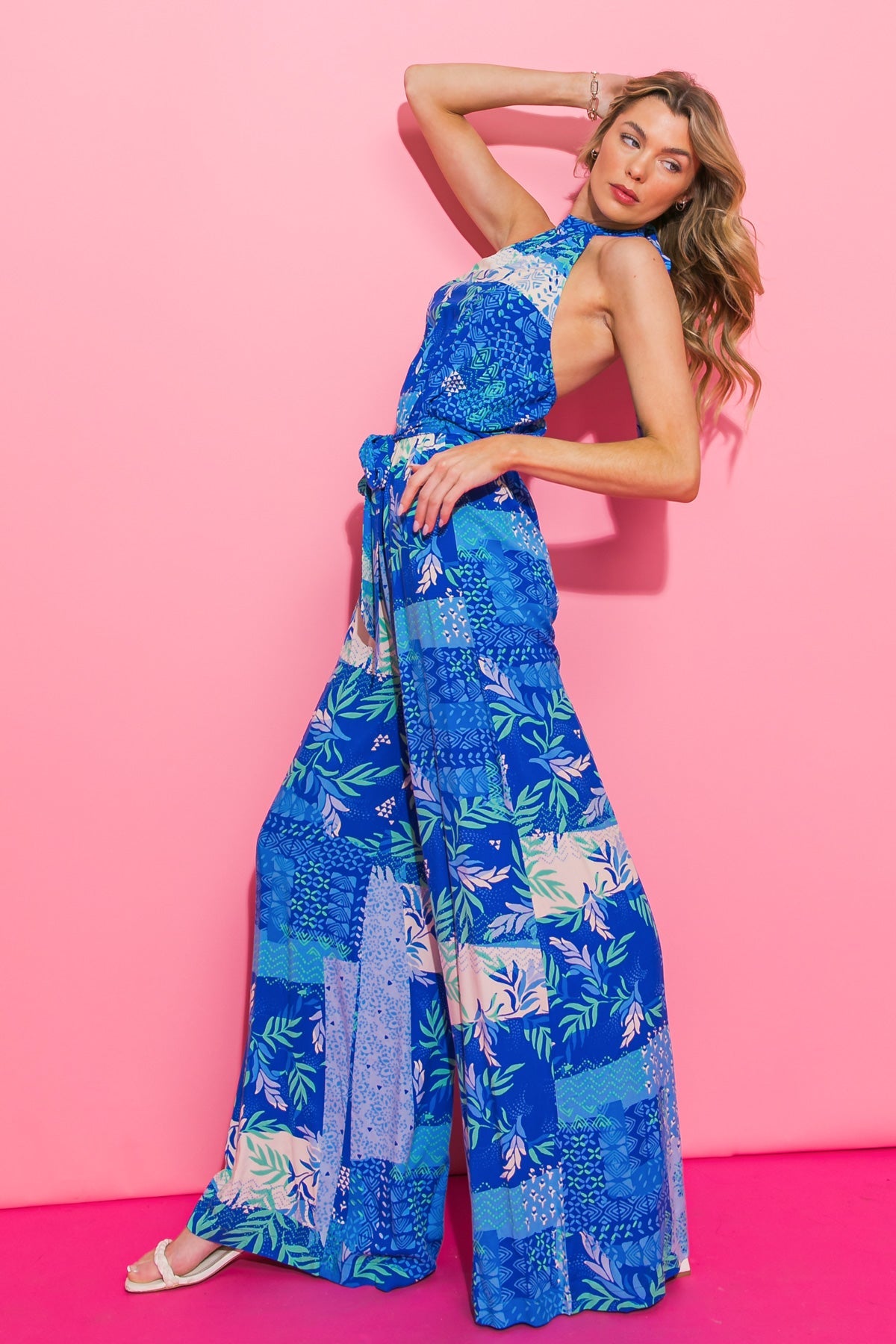 KISS ME MORE WOVEN JUMPSUIT - MaraFormigone
