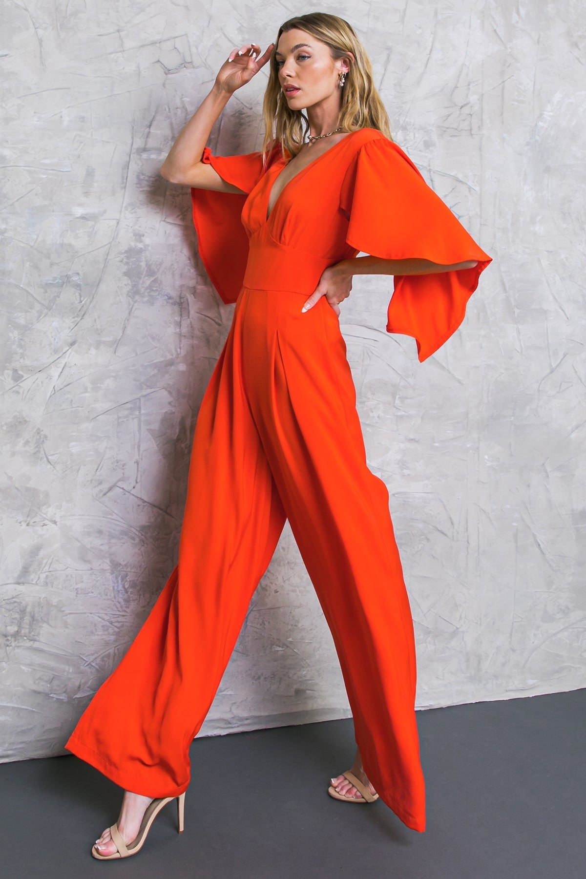RAISED ON PROMISES STARS WOVEN JUMPSUIT - MaraFormigone