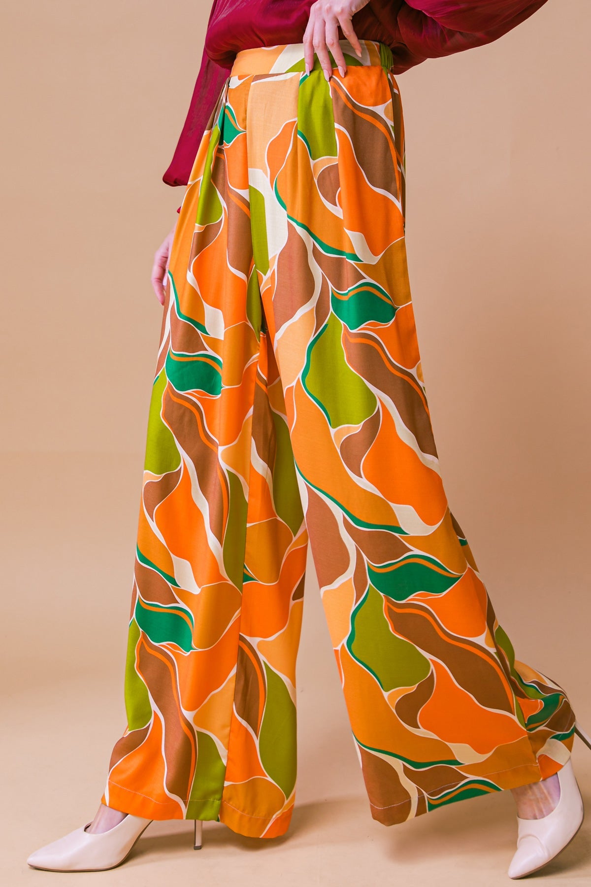 SWEETEST ENTRANCE WOVEN PANTS - MaraFormigone