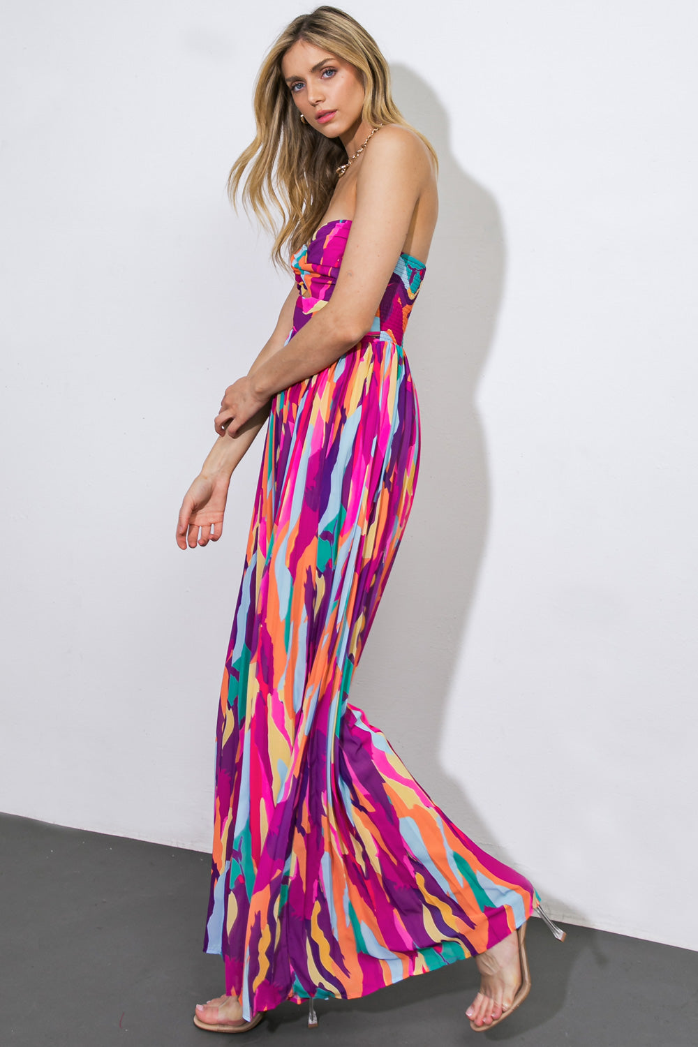ONE THING AT A TIME WOVEN JUMPSUIT - MaraFormigone