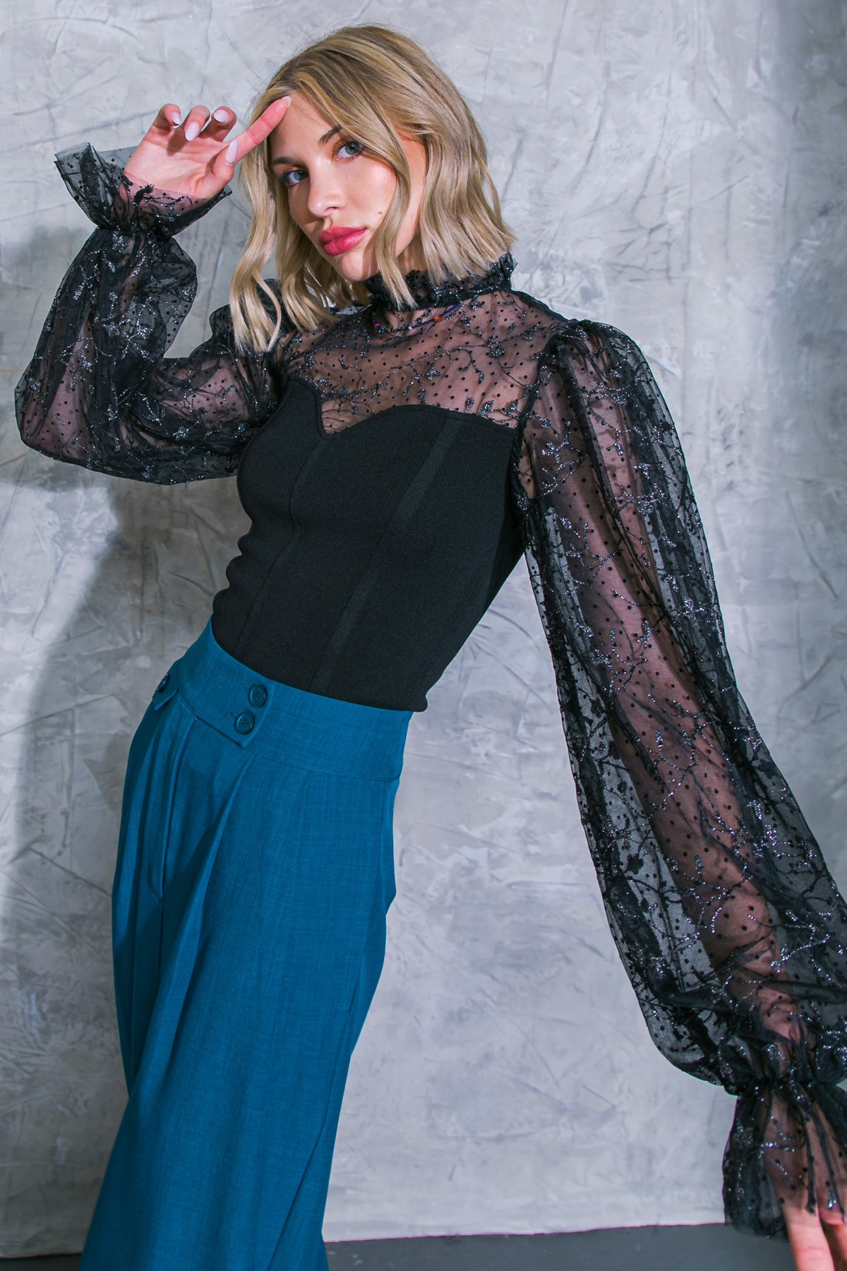 BLUSA DE BOLINHAS SWEETEST SENSE