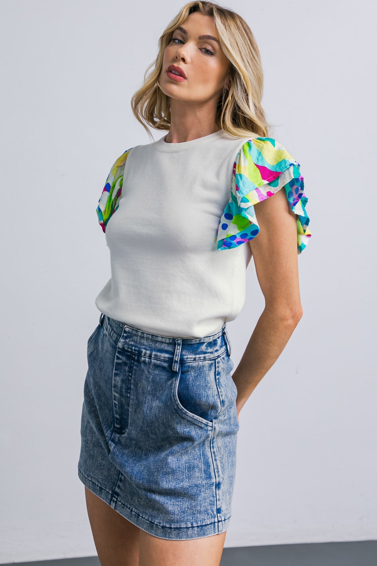 SUÉTER GLEE CON BRILLO