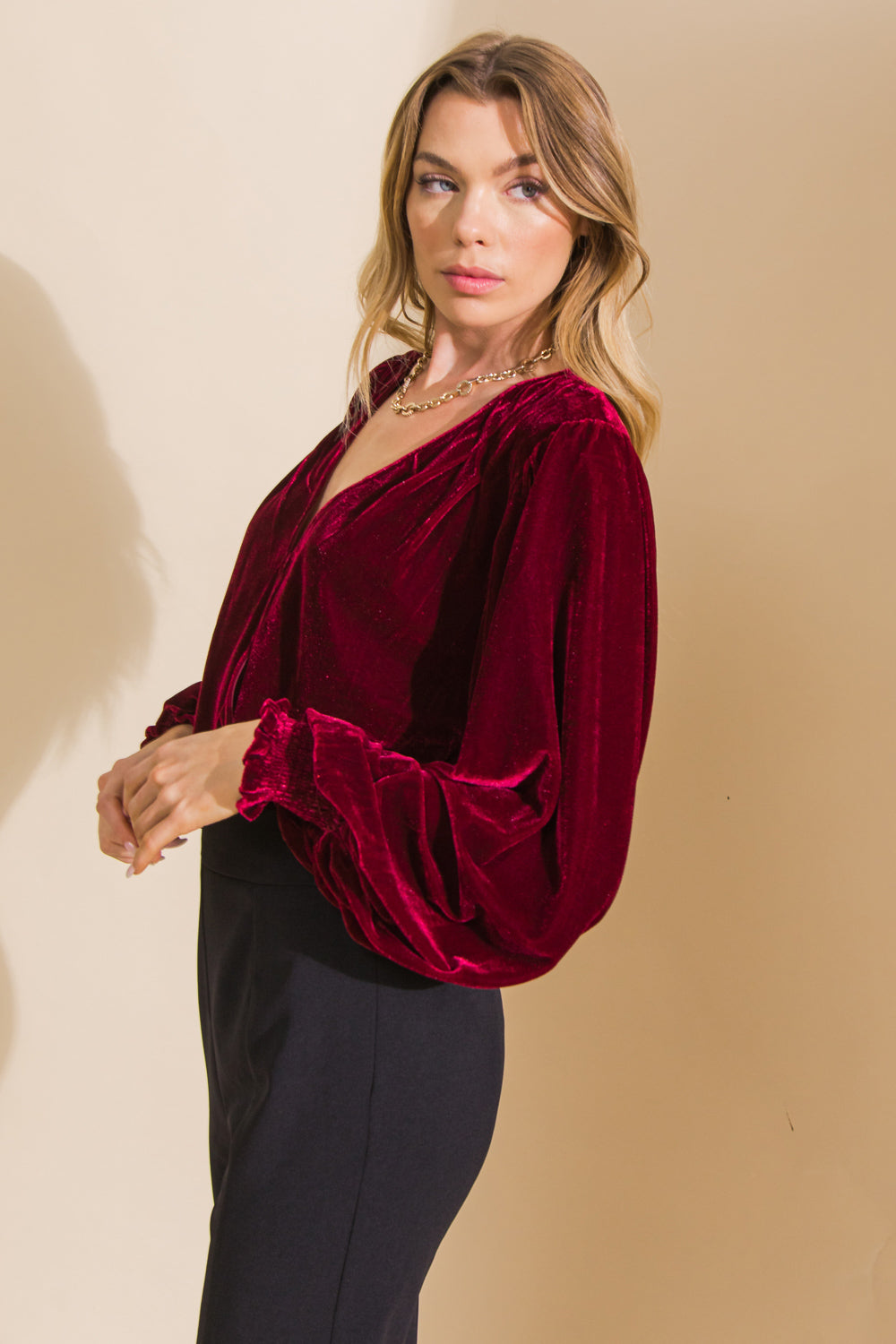 LIKE NO OTHER VELVET BODYSUIT - MaraFormigone