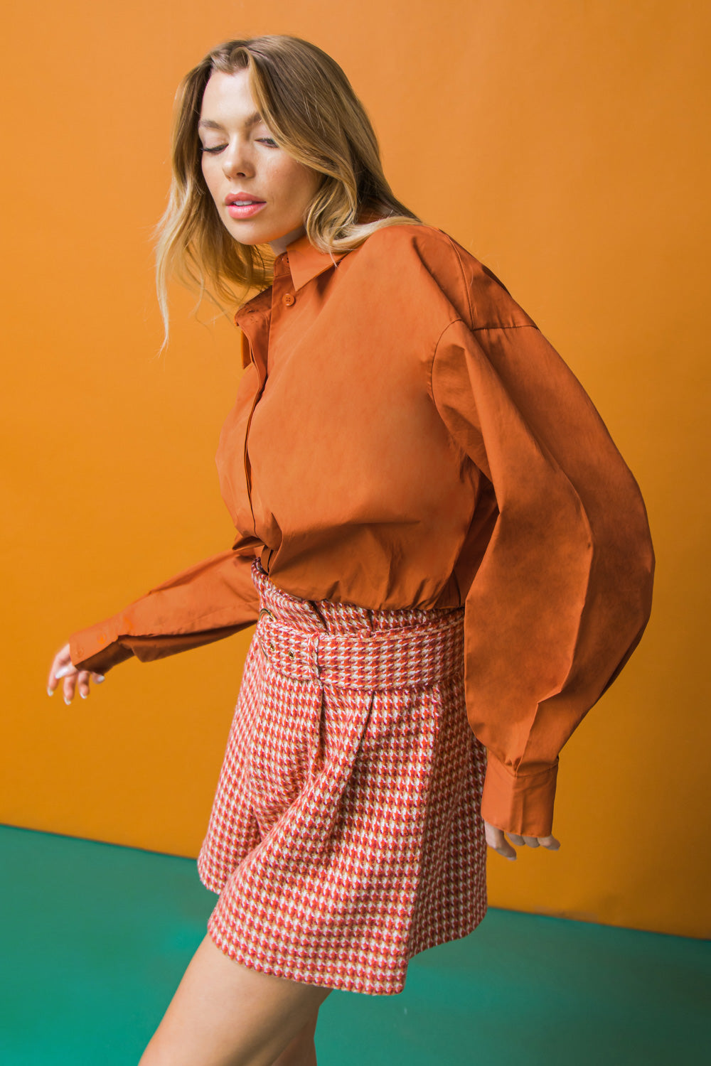 ESTADO DE ÉXITO POPLIN TOP