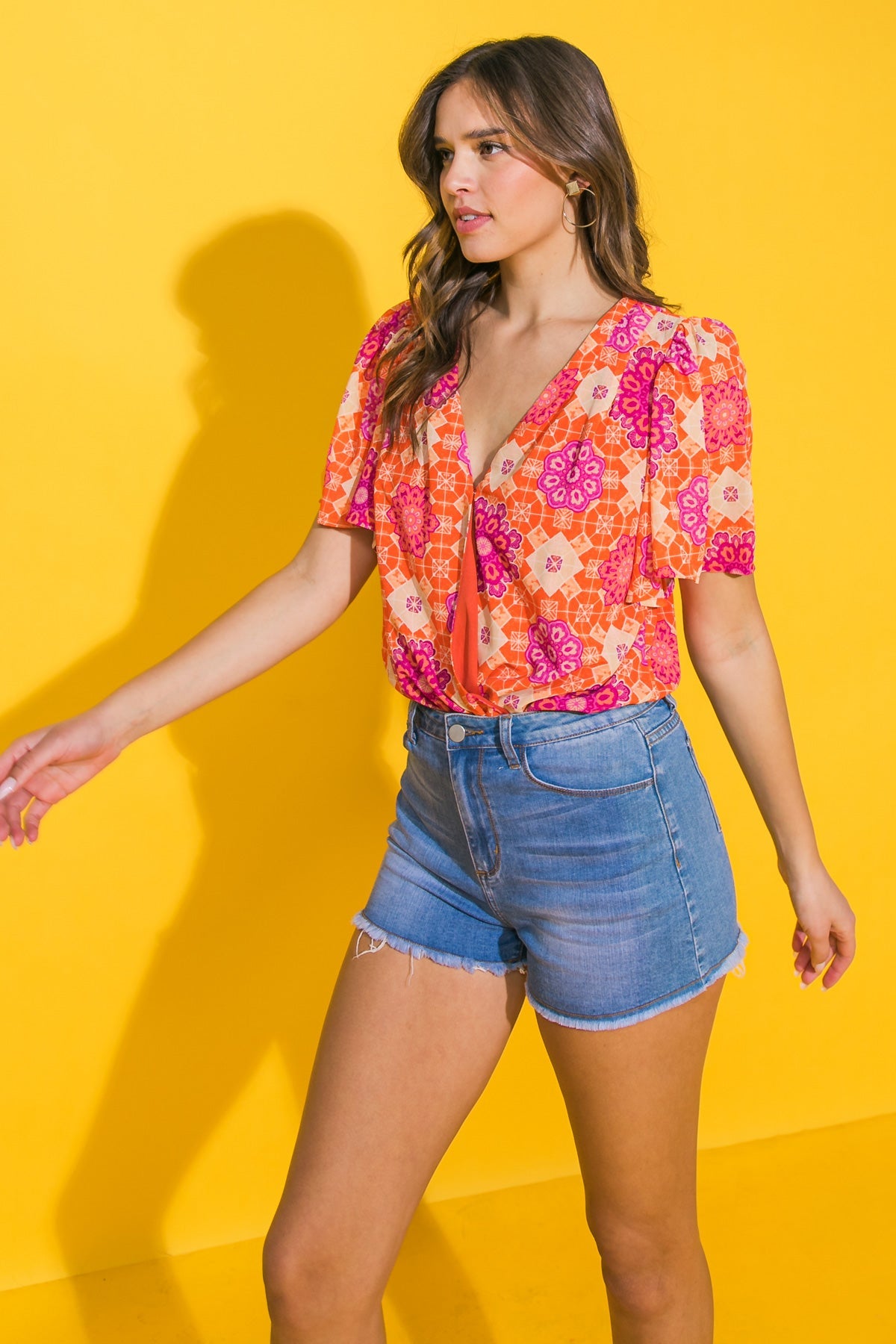 MADE FOR THE OCCASION WOVEN BODYSUIT - MaraFormigone