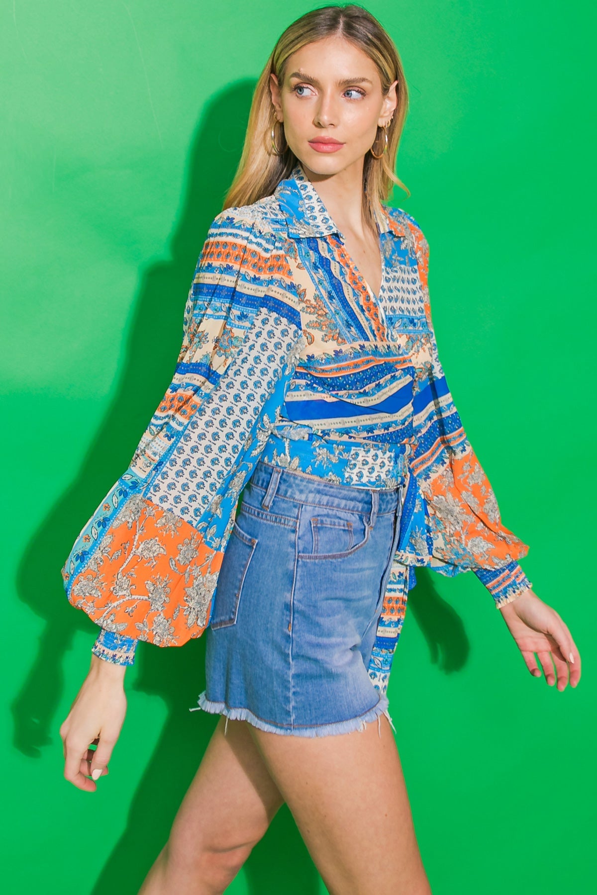 LINDA BLUSA TECIDA FAME