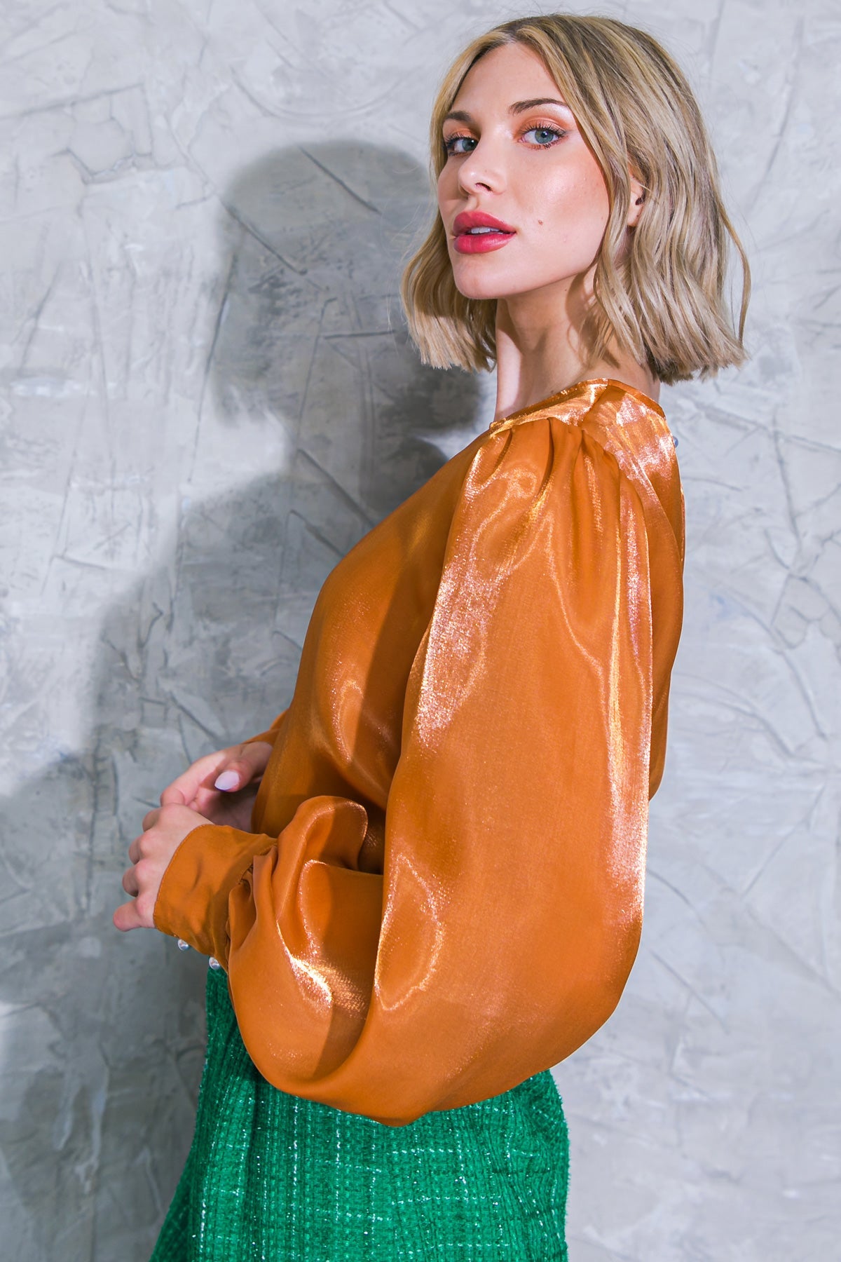 OUTING LIGHT WOVEN TOP - MaraFormigone