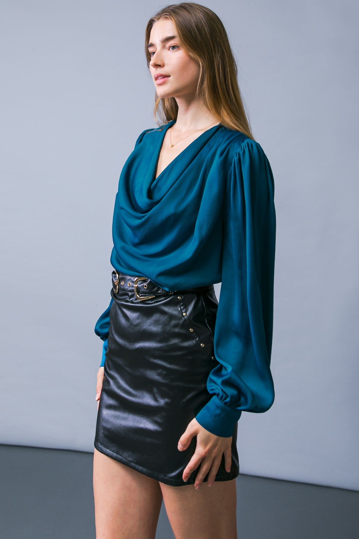 GARDEN SENSATION SATIN TOP - MaraFormigone