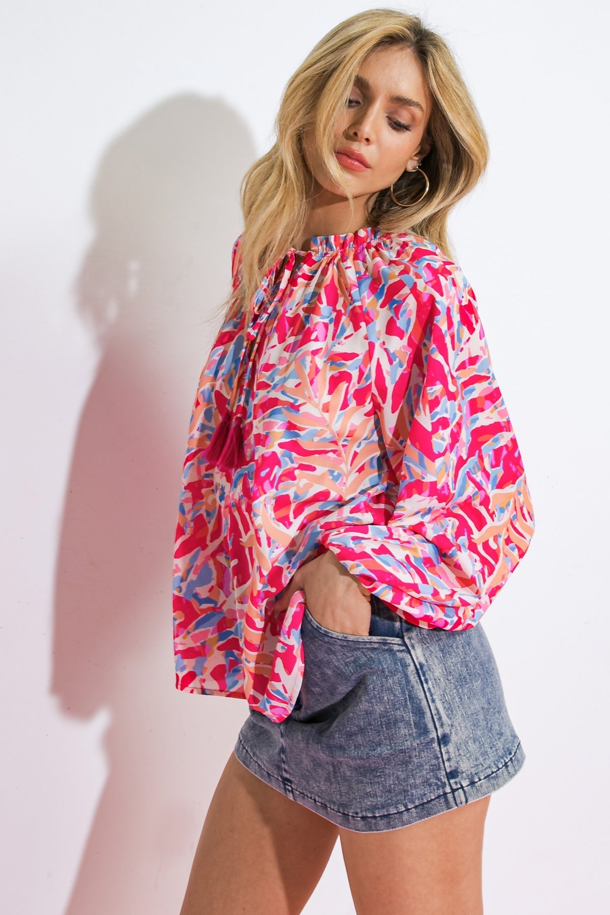 BLUSA Tecida Momento Visco