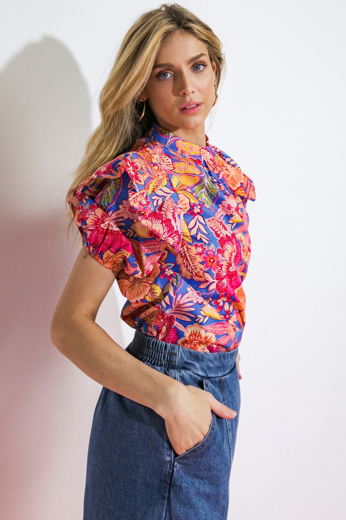 FOREVER REMEMBERING WOVEN TOP - MaraFormigone