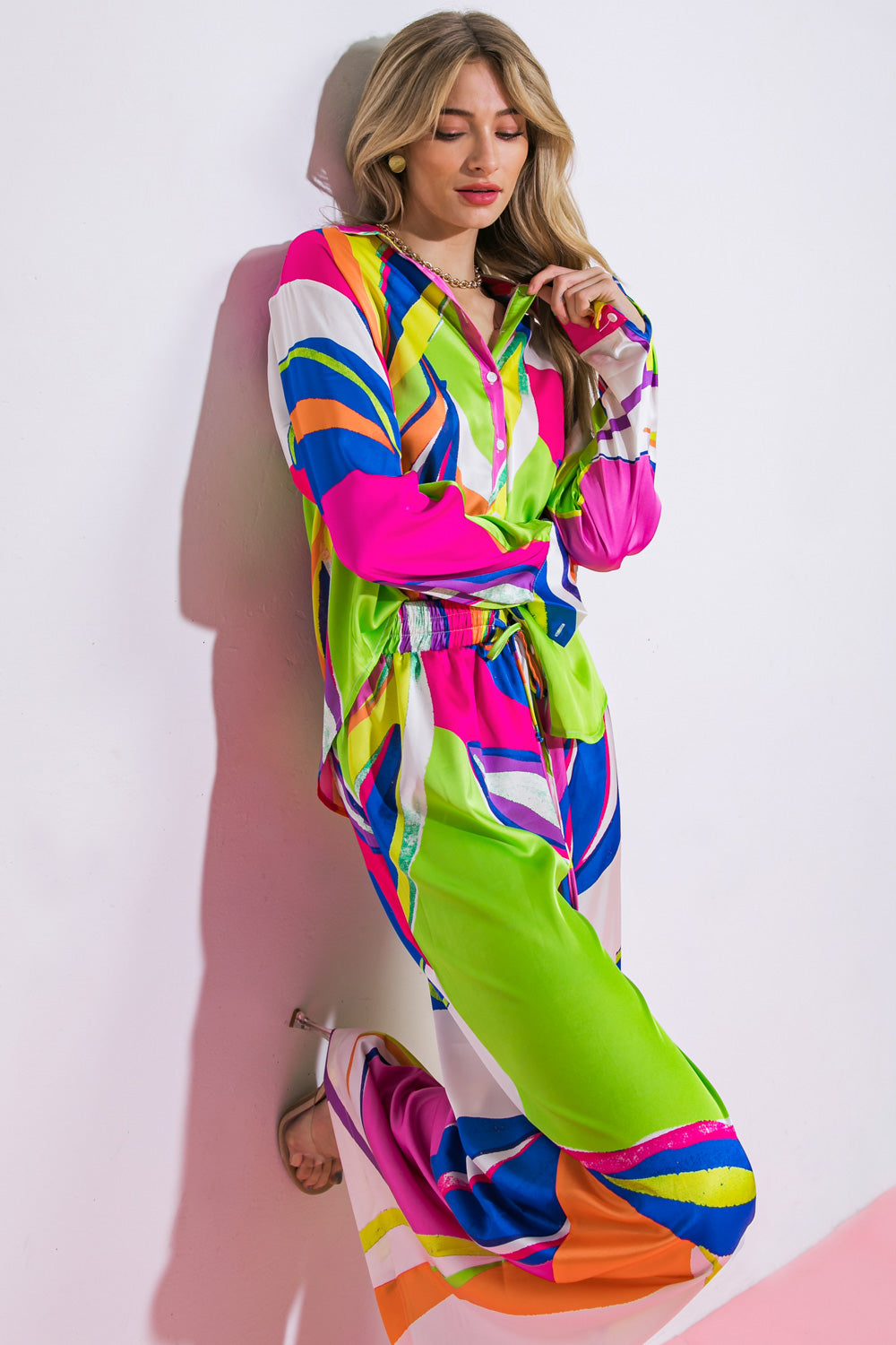 GET GOING WOVEN TOP - MaraFormigone