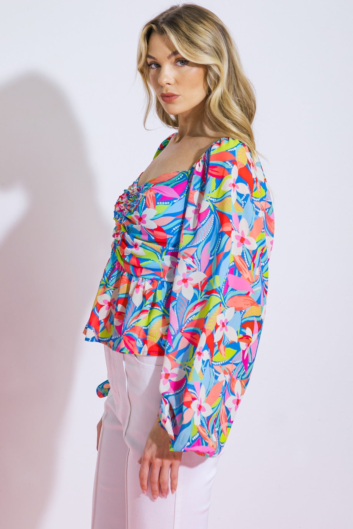 I NEVER KNEW WOVEN TOP - MaraFormigone