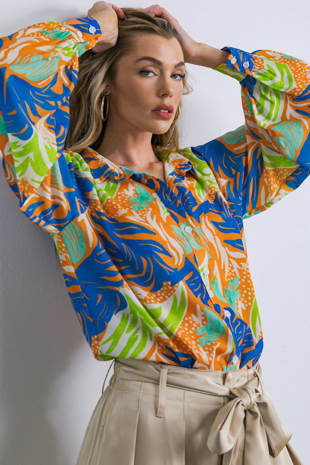 BLUSA DE TECIDO ESTEEMED MOMENT