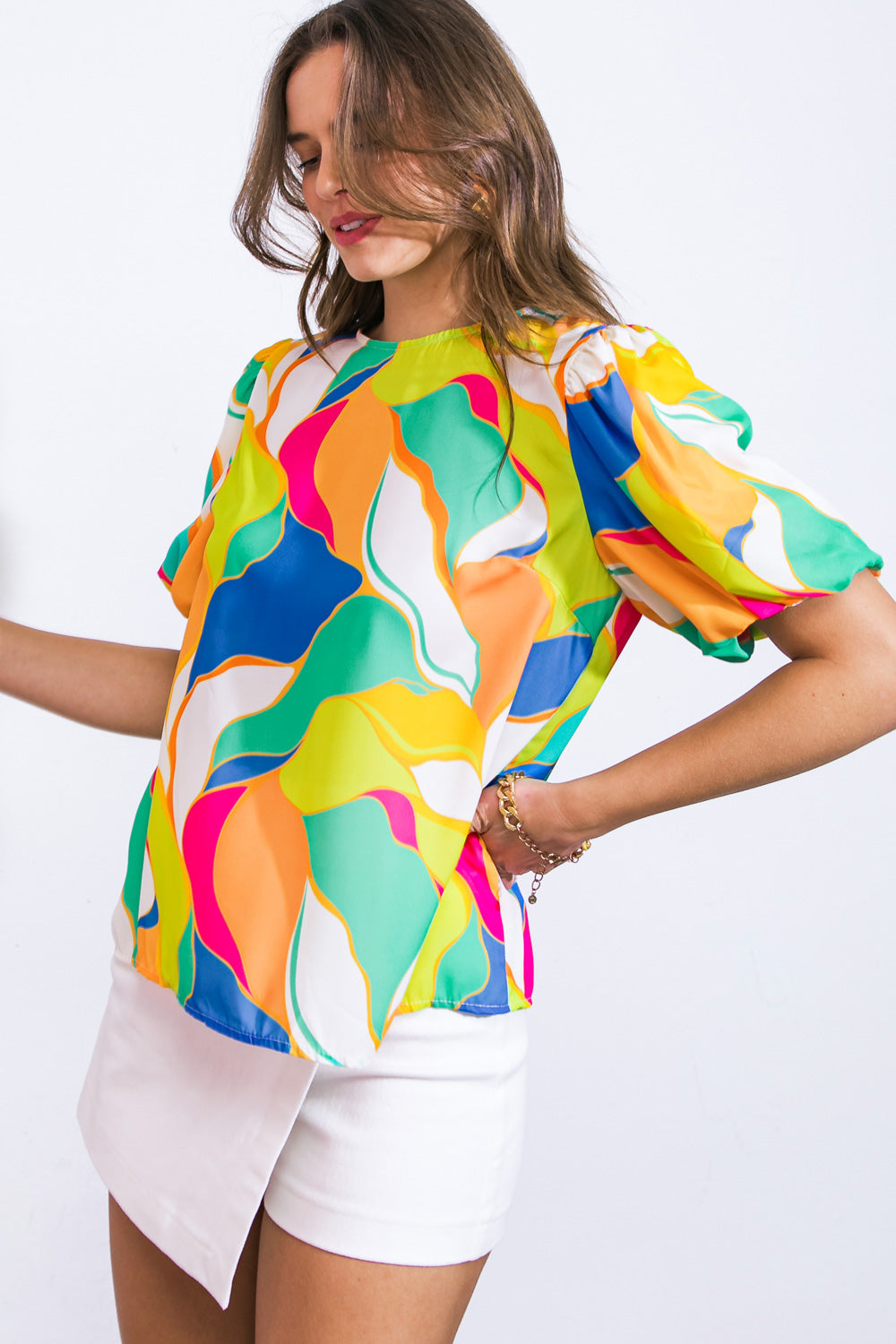 TOP TEJIDO CON VIBRA COSTERA