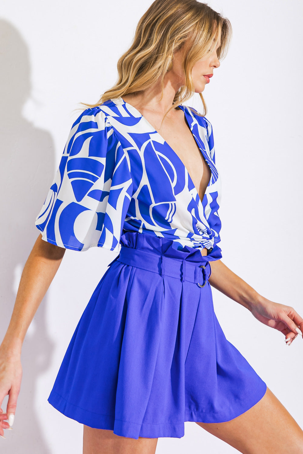 COFFEE CHATS WOVEN TOP - MaraFormigone