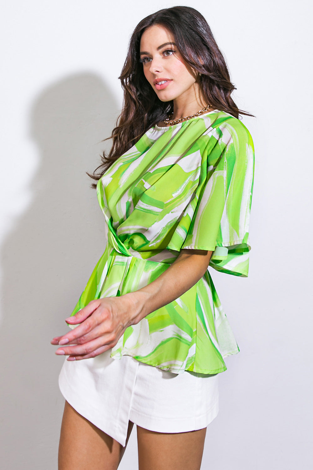 BLUSA DE TECIDO FÁCIL DE DIZER