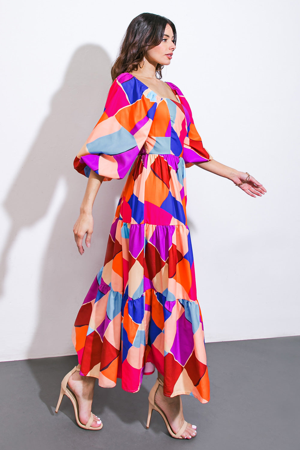 VESTIDO MIDI TEJIDO "TULLING HEARTSTRINGS"