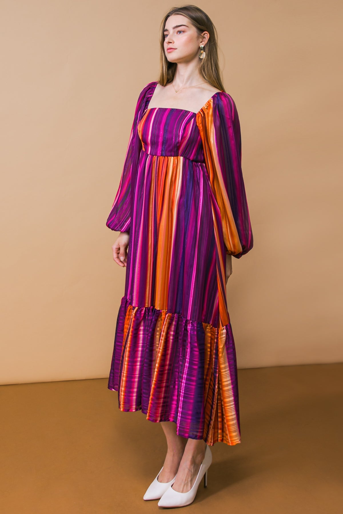 VESTIDO MIDI DE TECIDO TUDO O QUE VOCÊ PRECISA