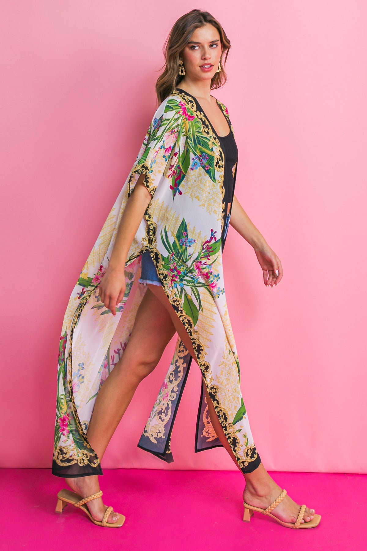 MORRO BAY WOVEN MAXI COVER UP - MaraFormigone