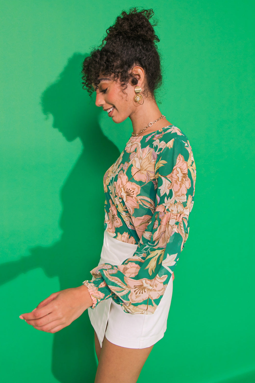 DAYBREAK SKYLINE WOVEN TOP - MaraFormigone