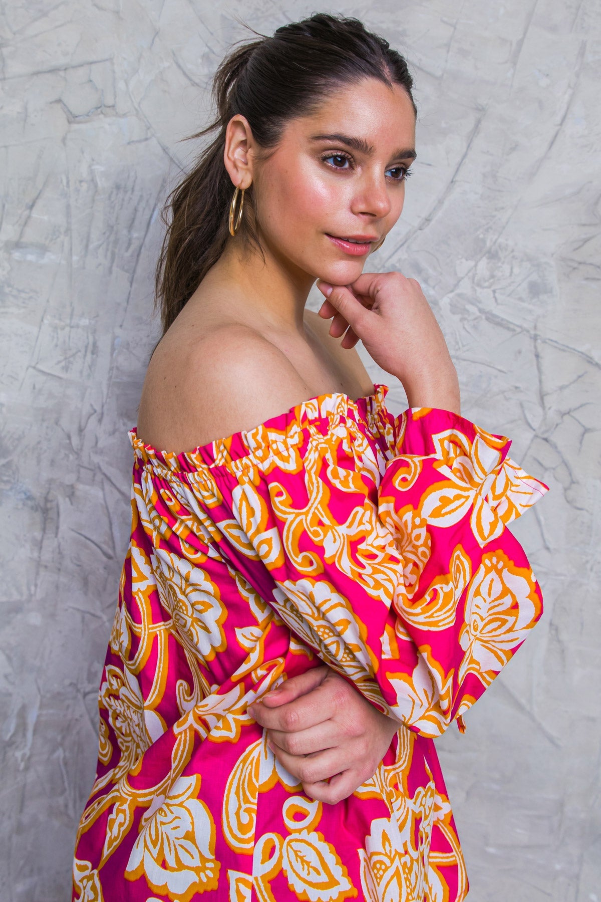 MEANT TO SHINE POPLIN TOP - MaraFormigone