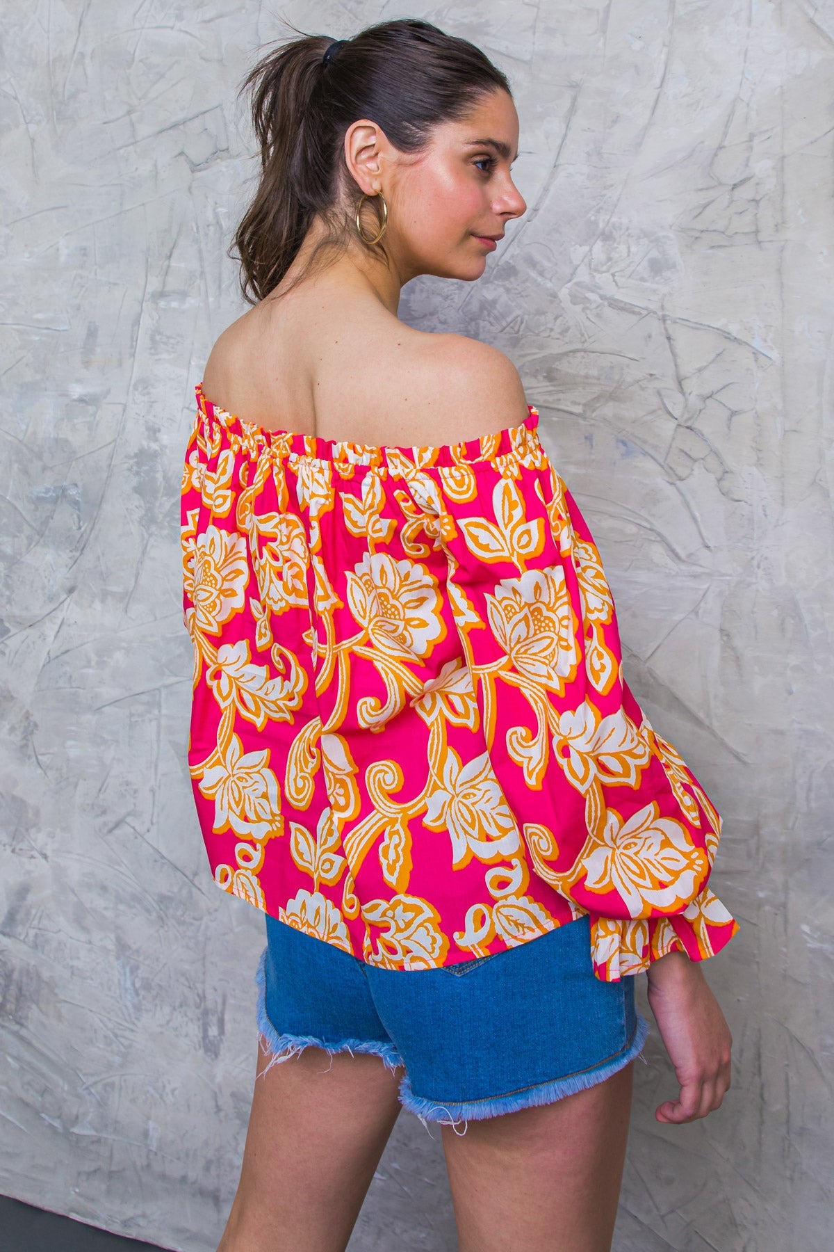 MEANT TO SHINE POPLIN TOP - MaraFormigone