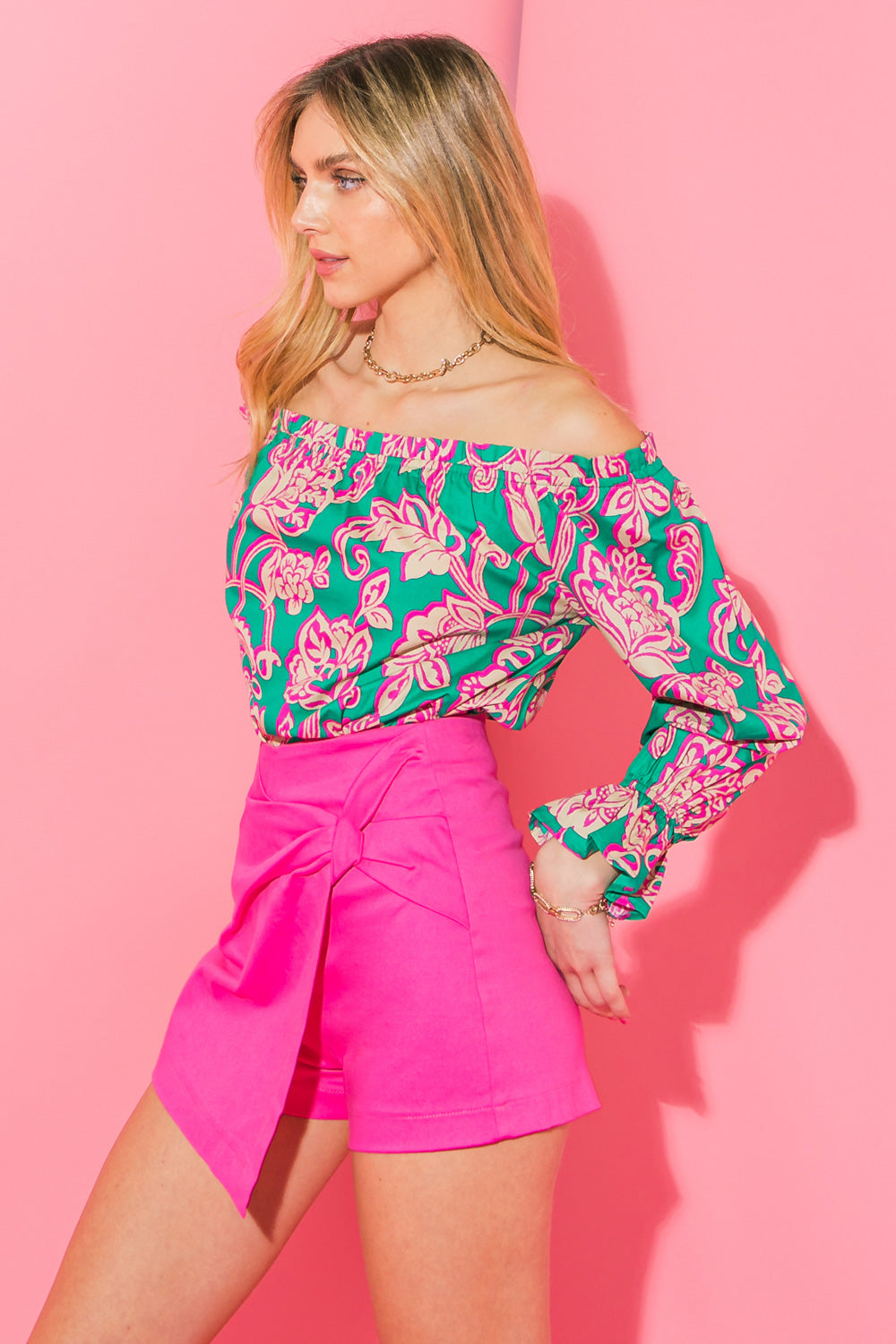 MEANT TO SHINE POPLIN TOP - MaraFormigone