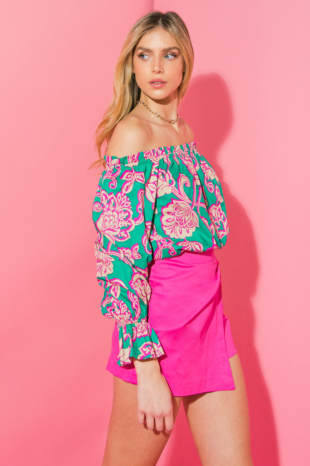 MEANT TO SHINE POPLIN TOP - MaraFormigone