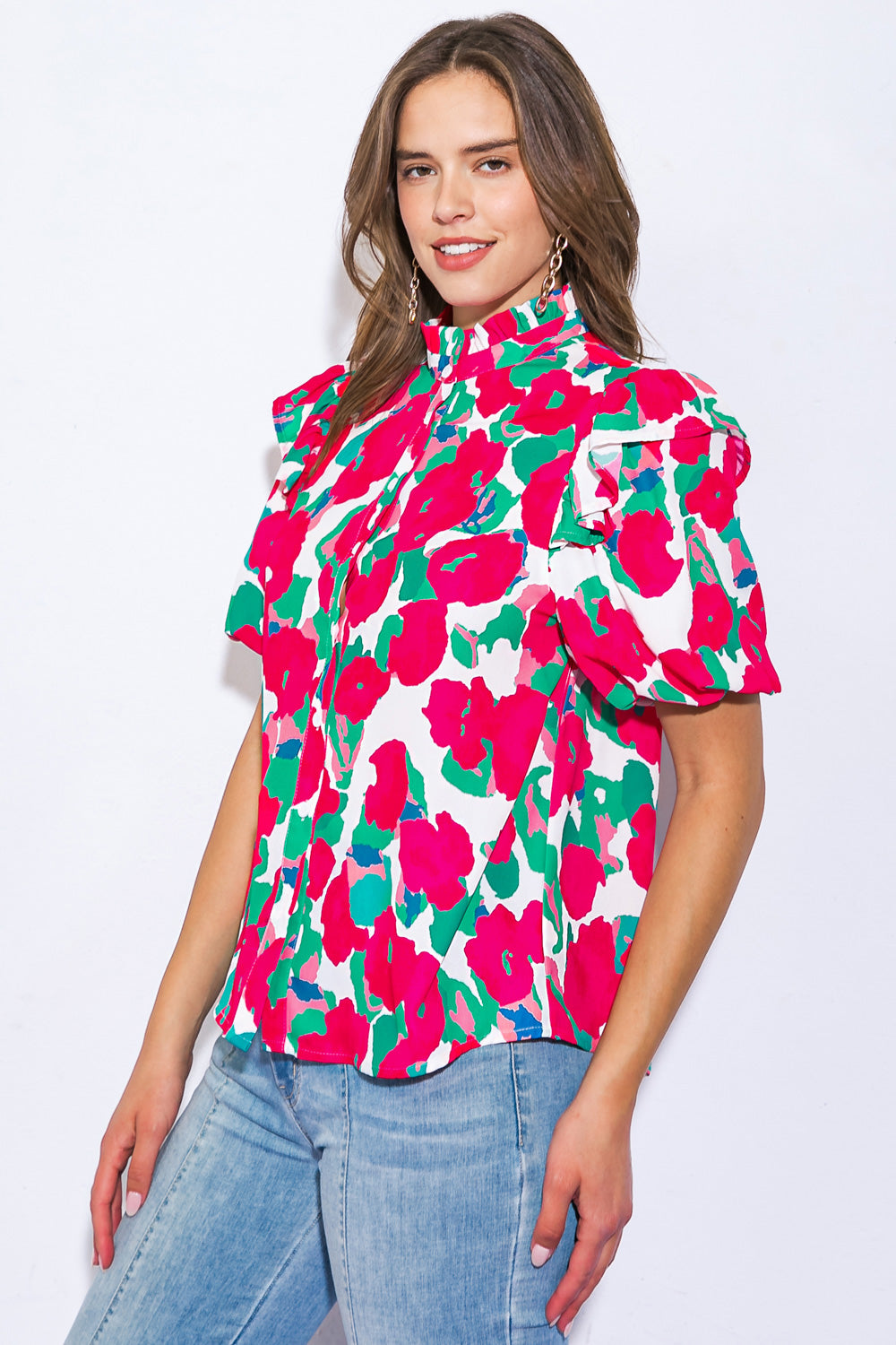 I CAN WAIT FOREVER WOVEN TOP - MaraFormigone