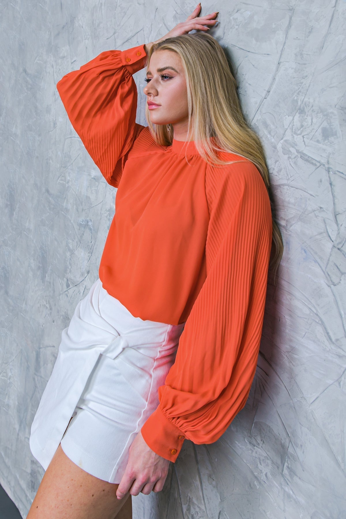 MAKE NO MISTAKES WOVEN TOP - MaraFormigone