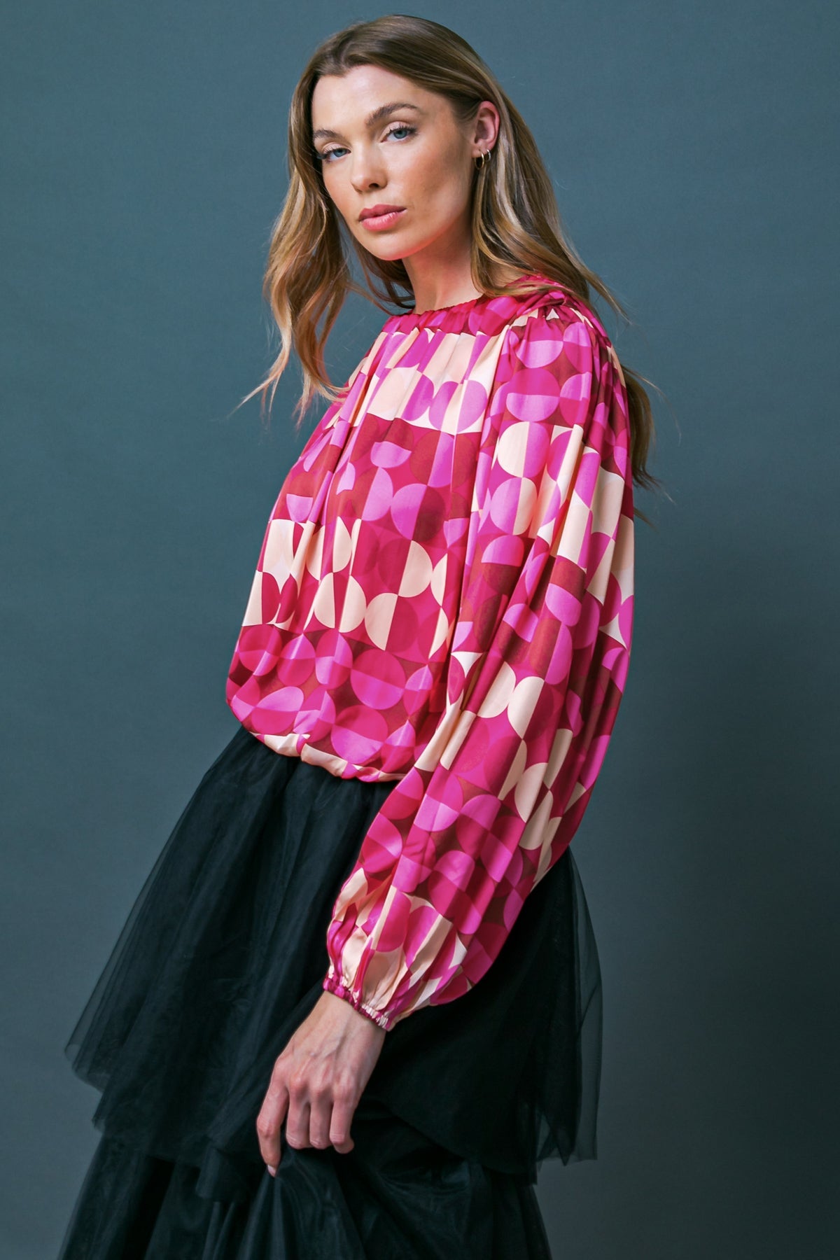 SAVOR THE SWEETNESS WOVEN TOP - MaraFormigone