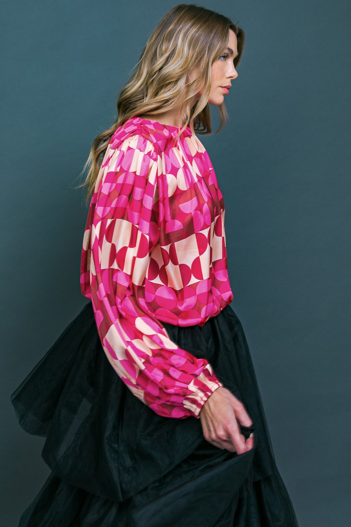 SAVOR THE SWEETNESS WOVEN TOP - MaraFormigone