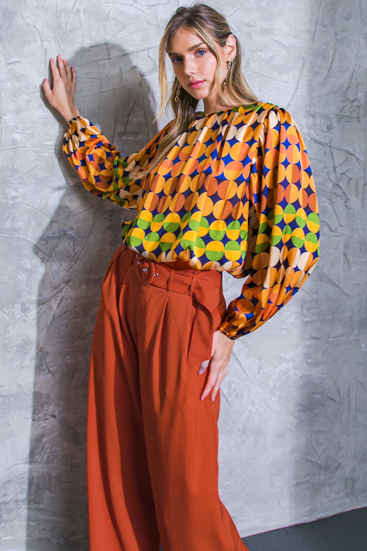 SAVOR THE SWEETNESS WOVEN TOP - MaraFormigone