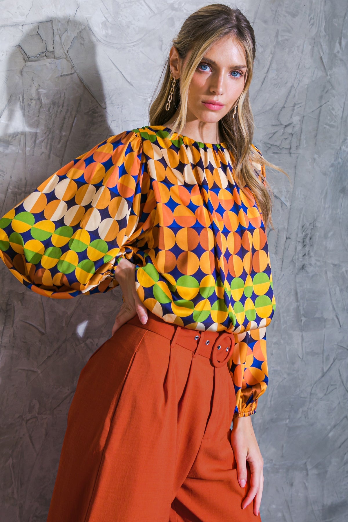 SAVOR THE SWEETNESS WOVEN TOP - MaraFormigone