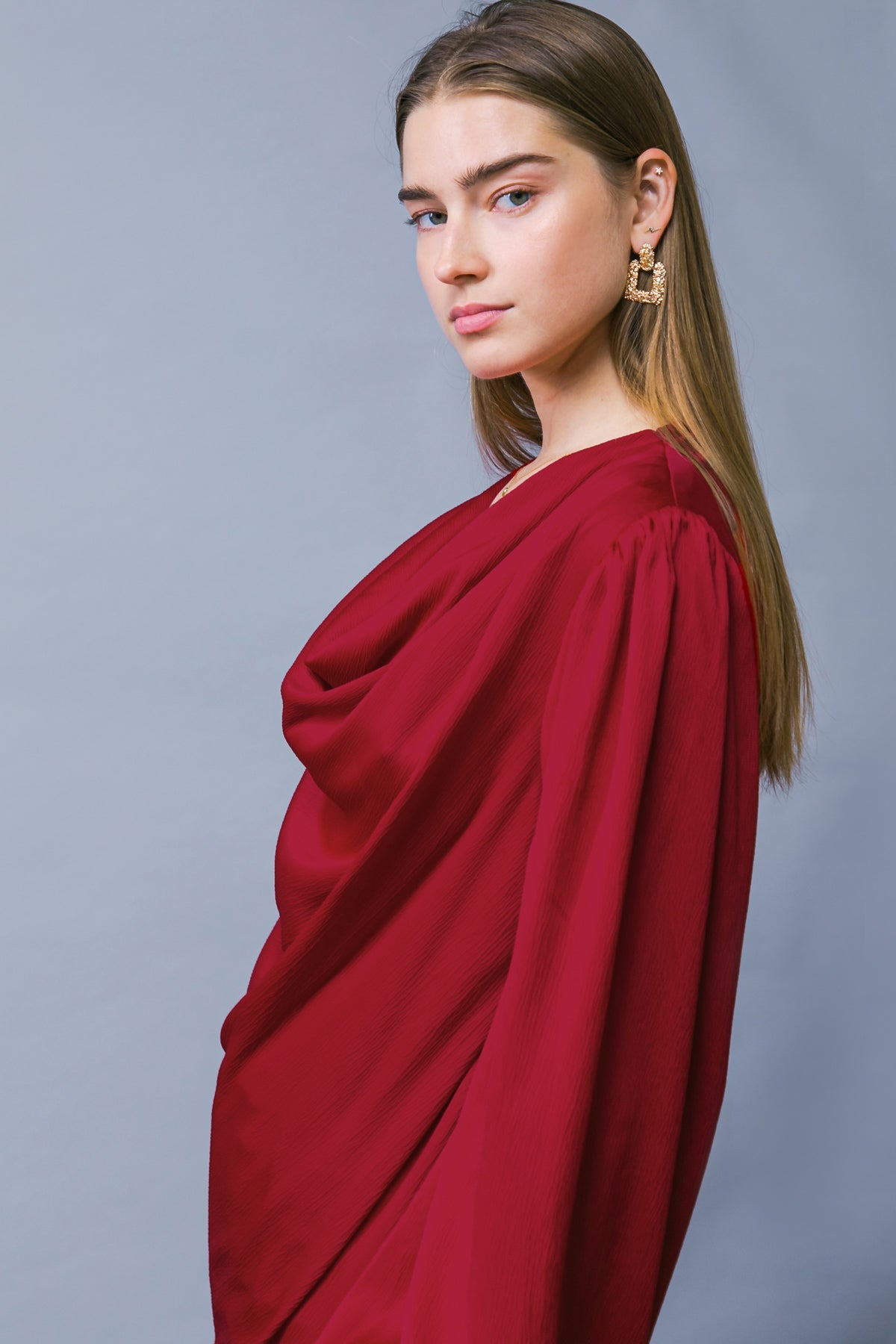 GARDEN SENSATION SATIN TOP - MaraFormigone