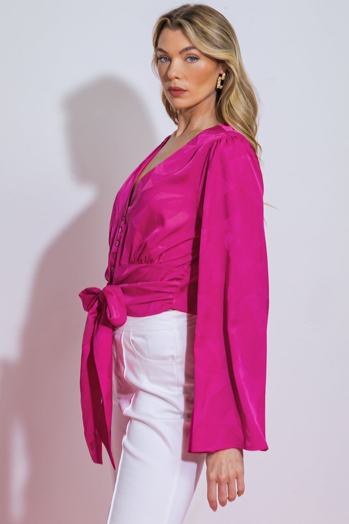 THE RIGHT ADDITION WOVEN TOP - MaraFormigone