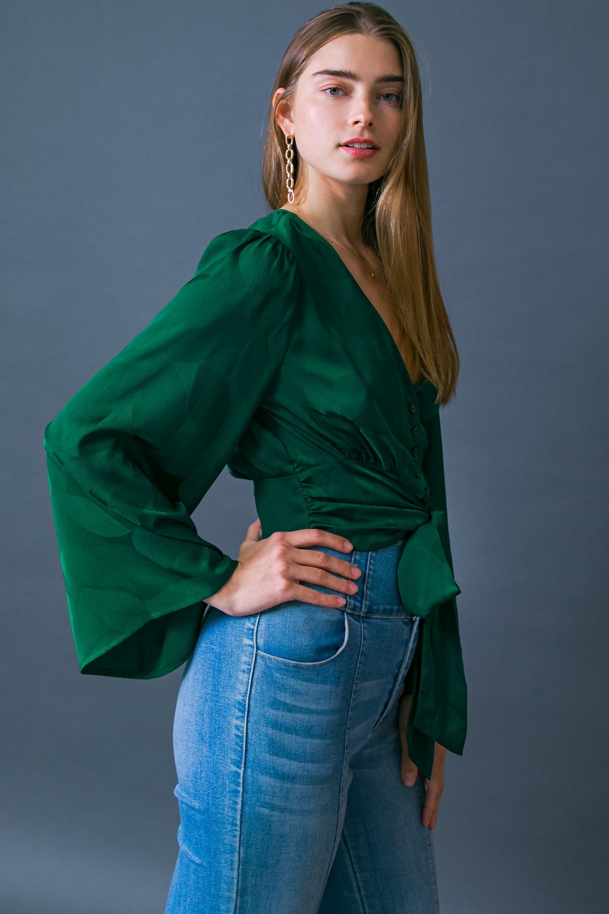 THE RIGHT ADDITION WOVEN TOP - MaraFormigone