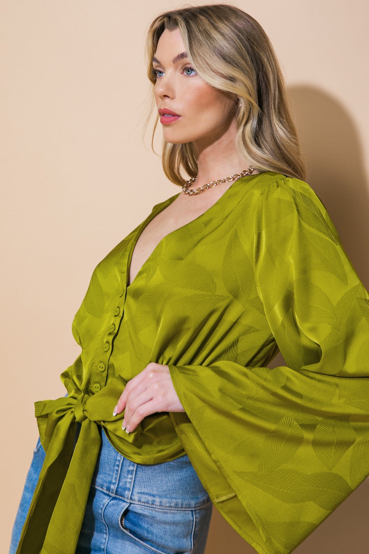 THE RIGHT ADDITION WOVEN TOP - MaraFormigone